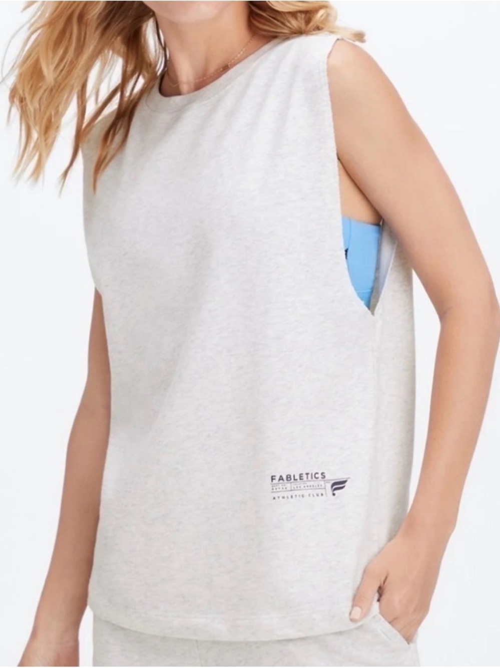 Fabletics Women's Oversized Terry Tank